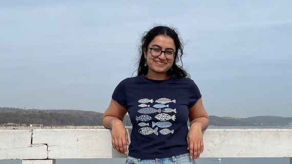Portrait of Aarushi Susheel. Photo.