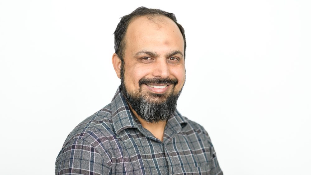 Portrait of QM Imran. Photo.